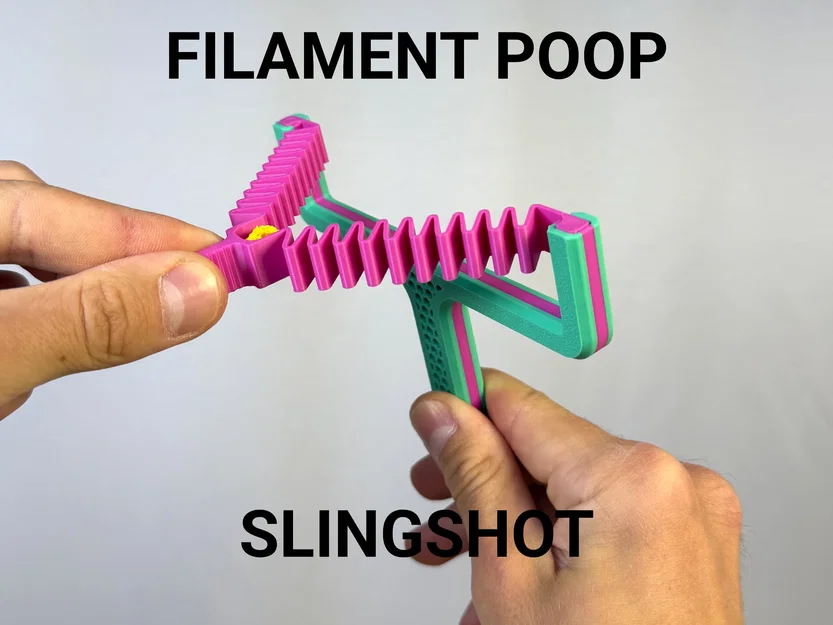 Ná thun bắn nhựa thừa (Filament Poop Slingshot) - Image 1