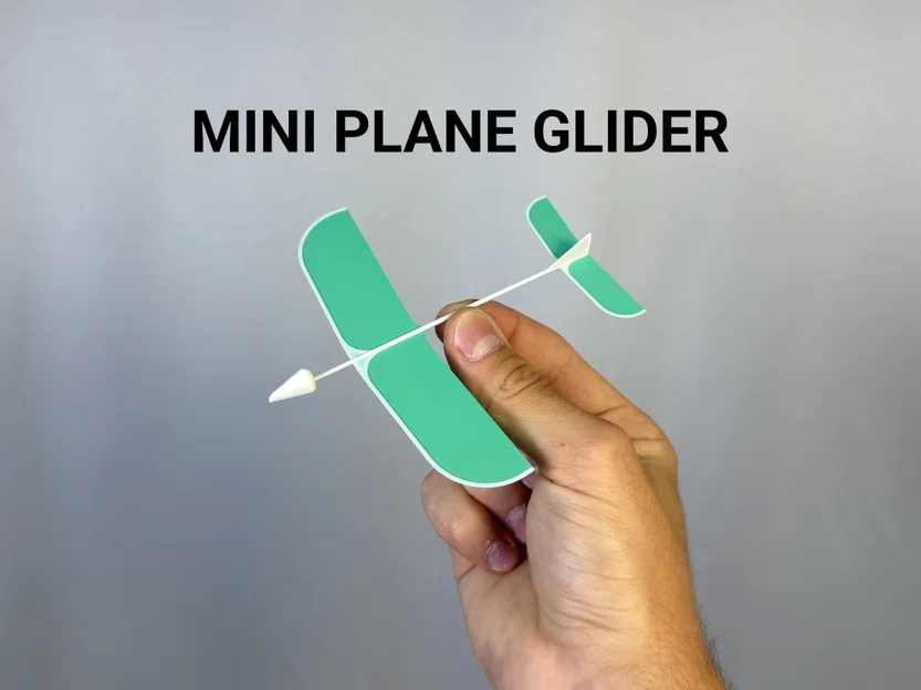 Mô hình máy bay lượn mini (Mini Plane Glider) - Image 1