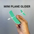 Mô hình máy bay lượn mini (Mini Plane Glider) - Thumbnail 1