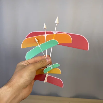 Mô hình máy bay lượn mini (Mini Plane Glider)