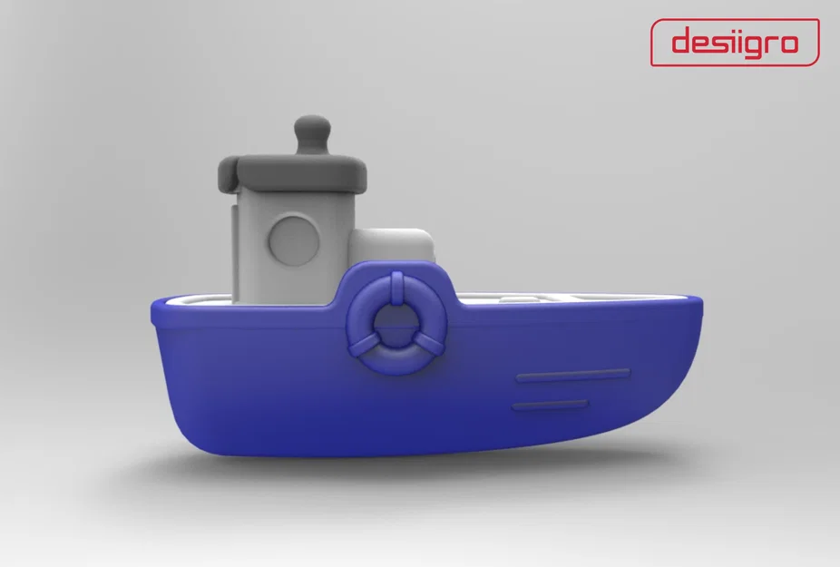 Mô hình tàu thủy Gro Boat - Đồ chơi in 3D sáng tạo cho bé - Image 1