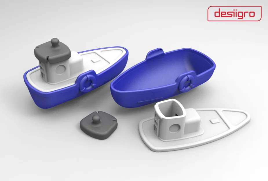 Mô hình tàu thủy Gro Boat - Đồ chơi in 3D sáng tạo cho bé - Image 2