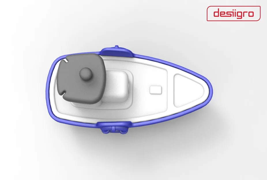 Mô hình tàu thủy Gro Boat - Đồ chơi in 3D sáng tạo cho bé - Image 3