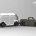 Mô hình đồ chơi lắp ráp Gro Airstream in 3D cực chất - Thumbnail 3