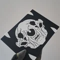 Tấm trang trí đầu lửng (Badger Skull Plate) - Thumbnail 2
