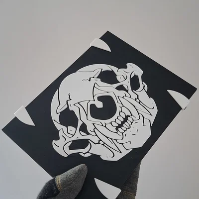 Tấm trang trí đầu lửng (Badger Skull Plate)