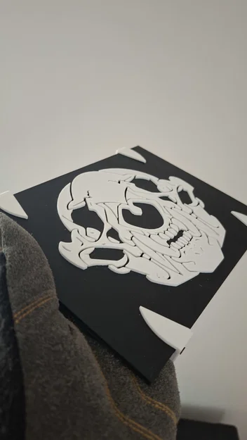 Tấm trang trí đầu lửng (Badger Skull Plate) - Image 3