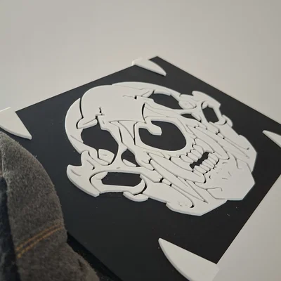 Tấm trang trí đầu lửng (Badger Skull Plate)