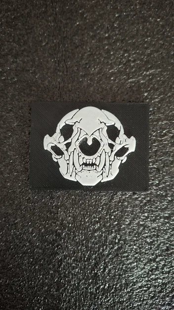 Tấm trang trí đầu lửng (Badger Skull Plate) - Image 9