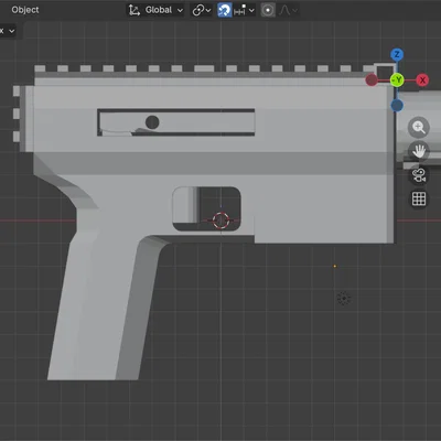 Mô hình súng bắn dây thun Bandit Mk1 nhỏ gọn cho máy in 3D