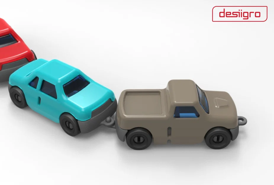 Bộ Đồ Chơi Xe Lắp Ráp Gro Link Cho Bé Tự Thiết Kế - Image 2