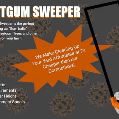 SweetGum Sweeper - Dụng cụ thu gom quả cây vườn nhà