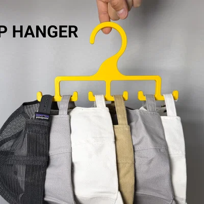 Móc treo mũ (Cap Hanger) - Giải pháp sắp xếp mũ gọn gàng