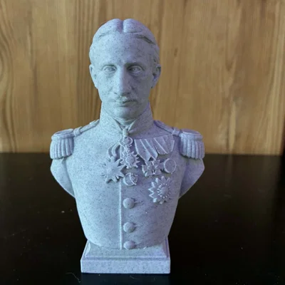 Tượng bán thân Francesco II (François d'Assise Marie Léopold de Bourbon-Siciles)