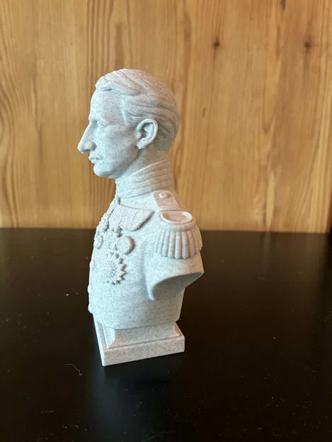 Tượng bán thân Francesco II (François d'Assise Marie Léopold de Bourbon-Siciles) - Image 3