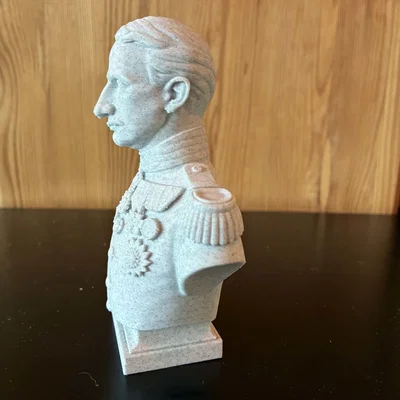 Tượng bán thân Francesco II (François d'Assise Marie Léopold de Bourbon-Siciles)