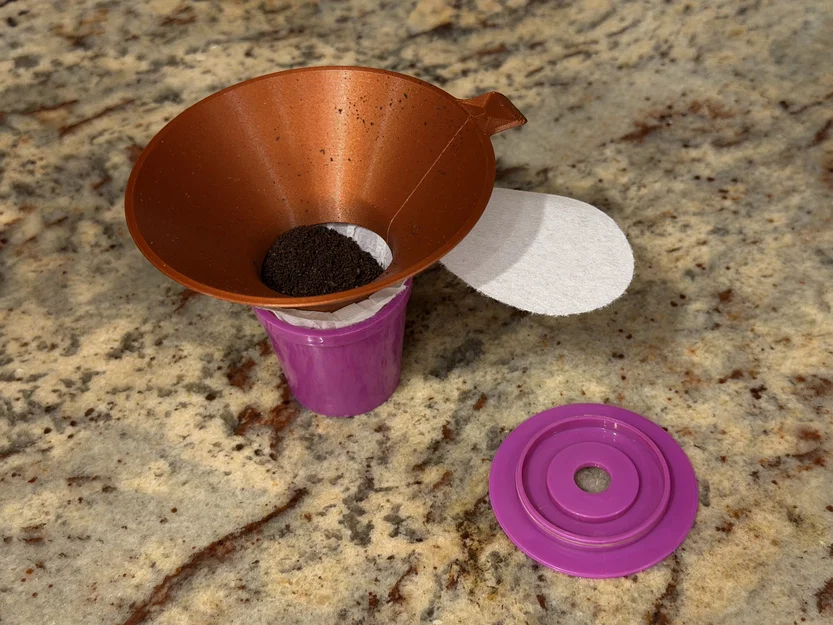 Phễu chiết cà phê cho viên nén Keurig K-Cup tái sử dụng - Image 1