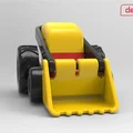 Bộ đồ chơi lắp ráp xe công trình Gro Lift in 3D cực sáng tạo - Thumbnail 1