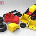 Bộ đồ chơi lắp ráp xe công trình Gro Lift in 3D cực sáng tạo - Thumbnail 2