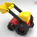 Bộ đồ chơi lắp ráp xe công trình Gro Lift in 3D cực sáng tạo - Thumbnail 5