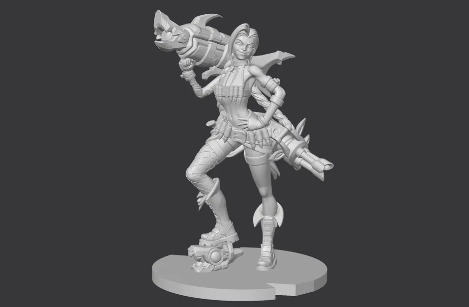 Mô hình 3D Jinx từ League of Legends - Image 2
