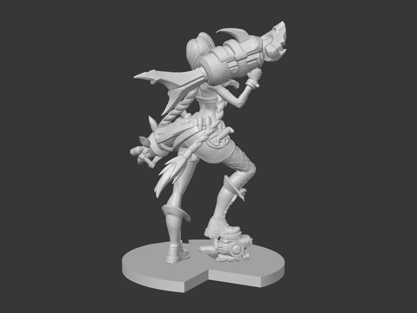 Mô hình 3D Jinx từ League of Legends - Image 3