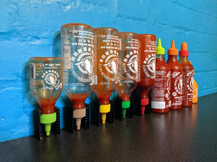 Giá đỡ chai tương ớt Sriracha - Image 3