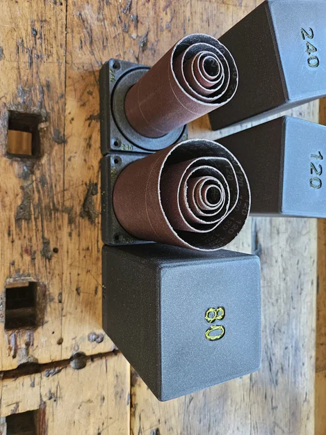 Hộp Đựng Giấy Nhám Cho Máy Mài Trục (Spindel Sand Paper Case) - Image 1
