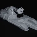 Mô hình xe tăng tấn công Star Wars RX-200 Falchion-class - Thumbnail 1