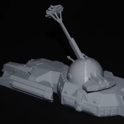 Mô hình xe tăng tấn công Star Wars RX-200 Falchion-class