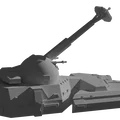 Mô hình xe tăng tấn công Star Wars RX-200 Falchion-class - Thumbnail 7