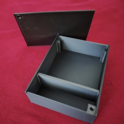 Hộp đựng thuốc lá in 3D kèm ngăn chứa phụ kiện tiện lợi
