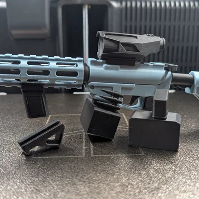 Bộ phụ kiện mở rộng cho mô hình súng 3D AR-15 / M4 (Group 2)