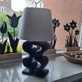 Đèn để bàn (Designer lamp) - Mẫu đèn trang trí in 3D hiện đại - Thumbnail 1