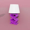 Đèn để bàn (Designer lamp) - Mẫu đèn trang trí in 3D hiện đại - Thumbnail 3