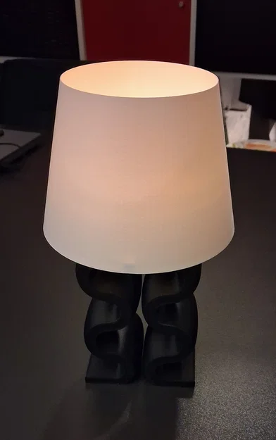 Đèn để bàn (Designer lamp) - Mẫu đèn trang trí in 3D hiện đại - Image 5