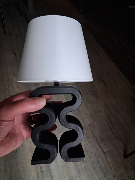 Đèn để bàn (Designer lamp) - Mẫu đèn trang trí in 3D hiện đại - Image 8