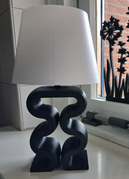 Đèn để bàn (Designer lamp) - Mẫu đèn trang trí in 3D hiện đại - Image 11