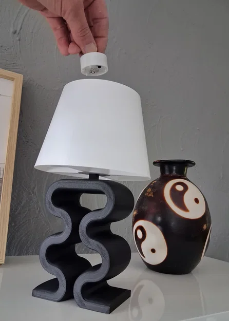 Đèn để bàn (Designer lamp) - Mẫu đèn trang trí in 3D hiện đại - Image 12
