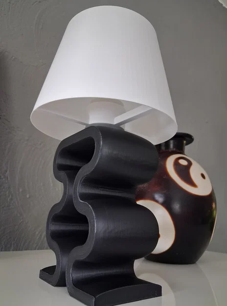 Đèn để bàn (Designer lamp) - Mẫu đèn trang trí in 3D hiện đại - Image 16