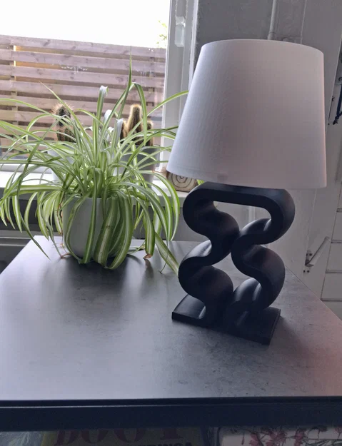 Đèn để bàn (Designer lamp) - Mẫu đèn trang trí in 3D hiện đại - Image 17