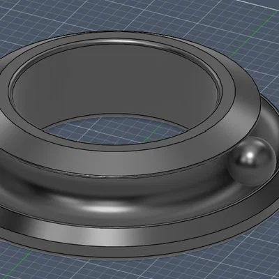 Mô hình đồ chơi bóng lăn cho mèo - File in 3D giải trí cho thú cưng