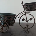 Chậu cây nhựa in 3D dùng cho mô hình xe đạp trang trí - Thumbnail 1