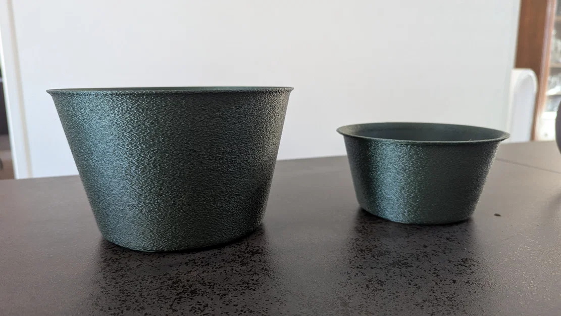 Chậu cây nhựa in 3D dùng cho mô hình xe đạp trang trí - Image 4