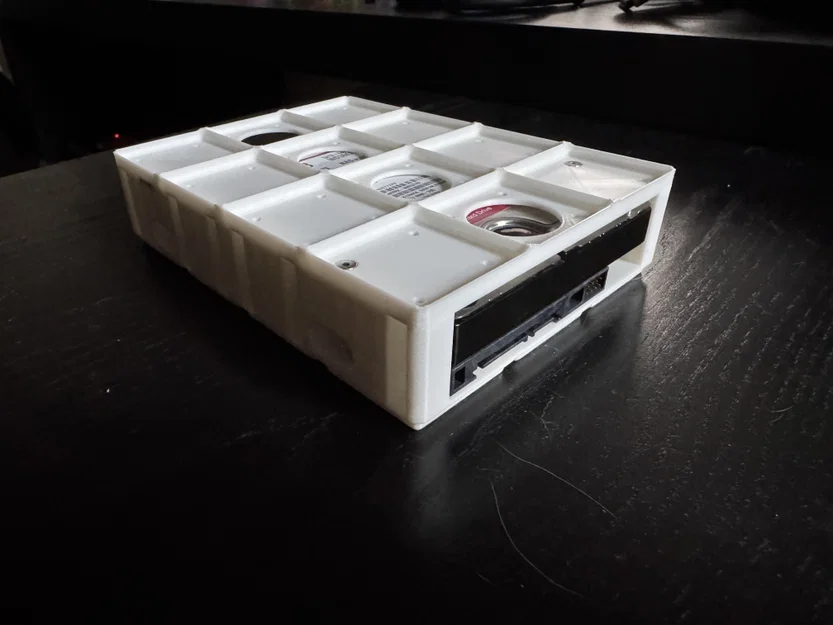 Khay đựng ổ cứng HDD 3.5 inch tương thích Gridfinity - Image 1