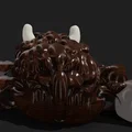 Mô hình chú bò Highland (Highland Cow) khớp nối 3D dễ thương - Thumbnail 4