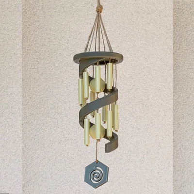 Wind Chime: Hướng dẫn in 3D chuông gió xoắn ốc trang trí sân vườn