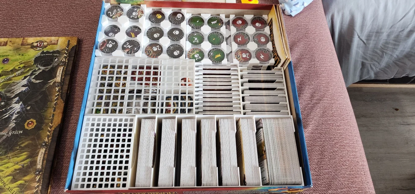 Bộ khay in 3D tổ chức board game Runebound 3rd Edition - Image 1