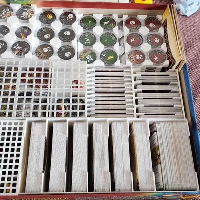 Bộ khay in 3D tổ chức board game Runebound 3rd Edition