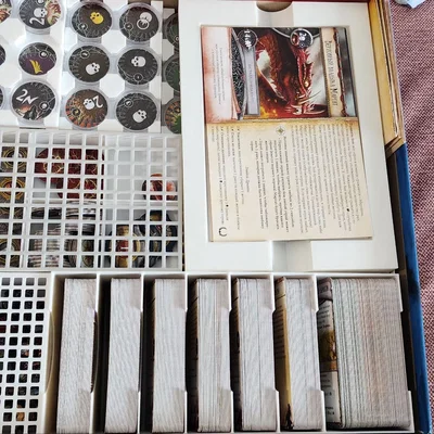 Bộ khay in 3D tổ chức board game Runebound 3rd Edition